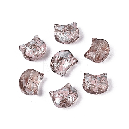 Picasso Transparent Glass Beads SEED-N012-07L-1