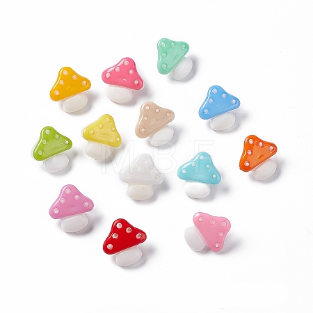 Acrylic Shank Buttons BUTT-Q018-M-1
