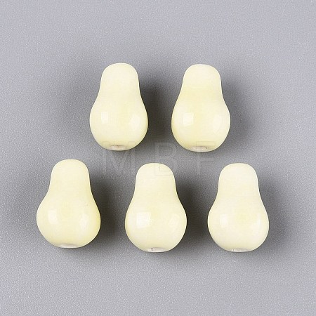 Handmade Porcelain Beads PORC-Q008-05B-1