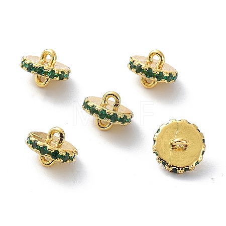 Eco-Friendly Brass Links Connectors KK-B047-06G-02-1