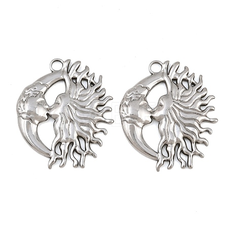 304 Stainless Steel Pendants SA-CBAE7EB-13P-1