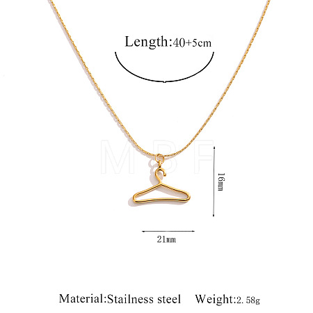 304 Stainless Steel Pendant Necklaces WGB72CB-01-1