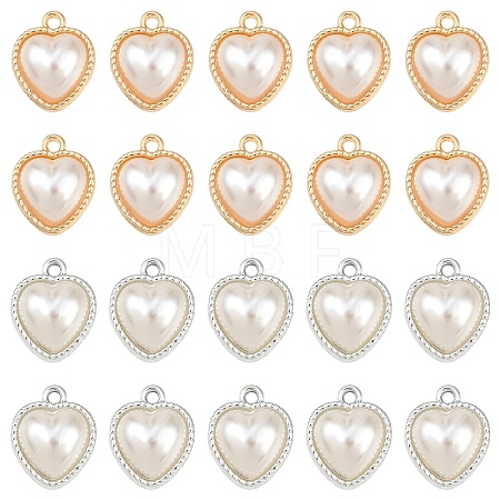 20Pcs 2 Colors Alloy Pendants FIND-YW0011-40-1