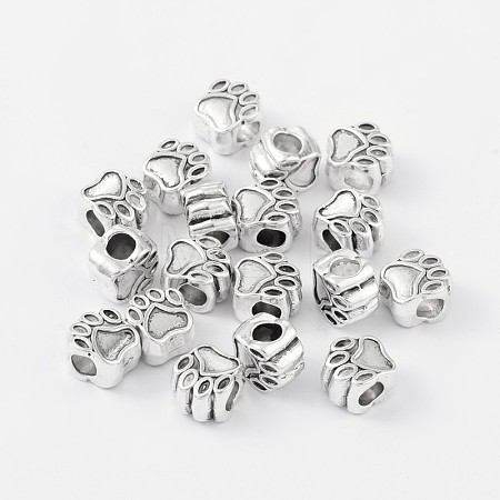 Tibetan Style European Beads LS-MPDL-6160-AS-NR-1