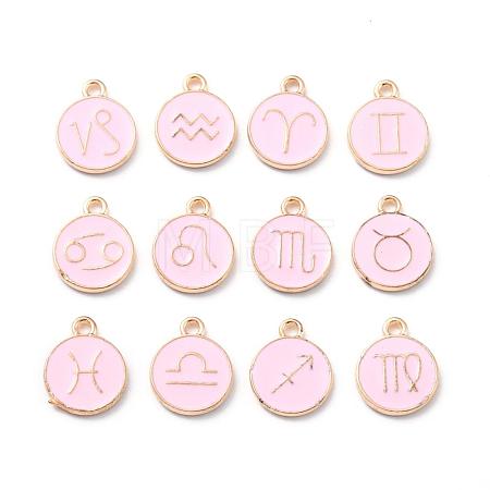 Alloy Enamel Pendants ENAM-S124-01B-09-1
