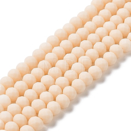 Glass Beads Strands EGLA-A034-P2mm-MD05-1