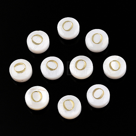 Natural Freshwater Shell Beads SHEL-N036-01O-1