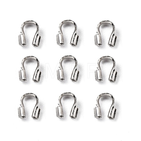 Eco-Friendly Rack Plating Brass Wire Guardians X-KK-I606-30P-NR-1