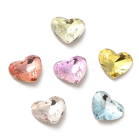 Glass Rhinestone Cabochons RGLA-P037-03A-D-1