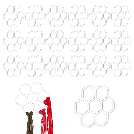 Acrylic Thread Winding Boards AJEW-PH0012-40A-1