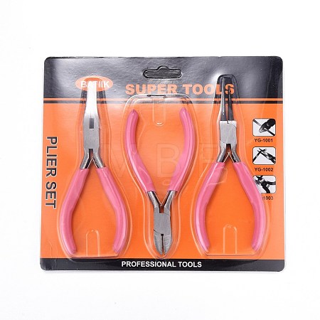 45# Steel Jewelry Plier Sets TOOL-S012-08-1