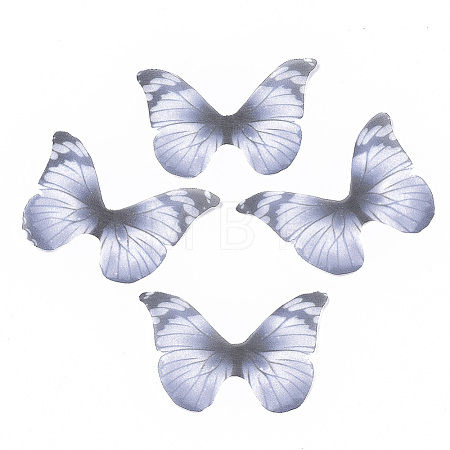 Polyester Fabric Wings Crafts Decoration X-FIND-S322-010C-08-1