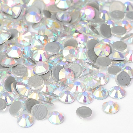 Glass Hotfix Rhinestone RGLA-A019-SS10-101-1