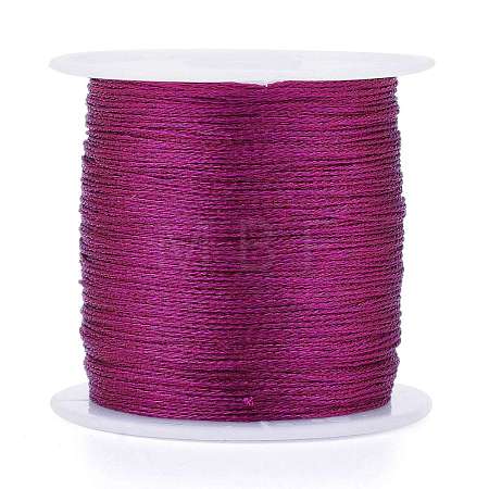 Polyester Braided Metallic Thread OCOR-I007-B-34-1