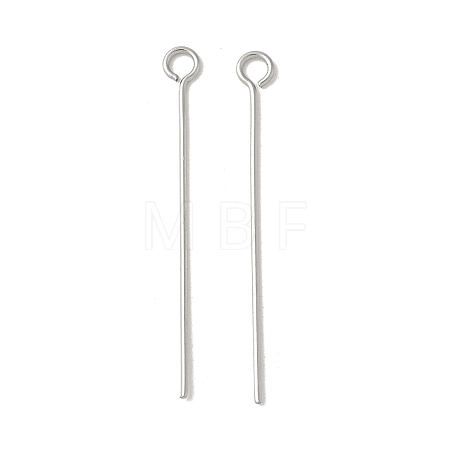 304 Stainless Steel Eye Pins STAS-K293-13P-0.6x30mm-1