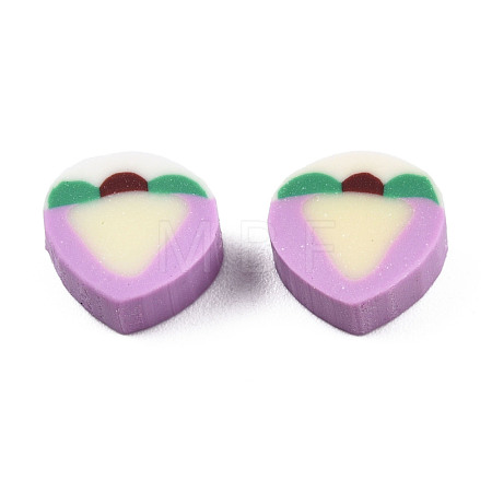 Handmade Polymer Clay Beads CLAY-N008-80-B02-1