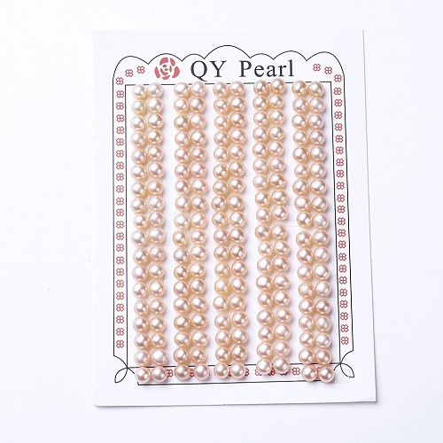 Natural Cultured Freshwater Pearl Beads PEAR-I004I-04-1