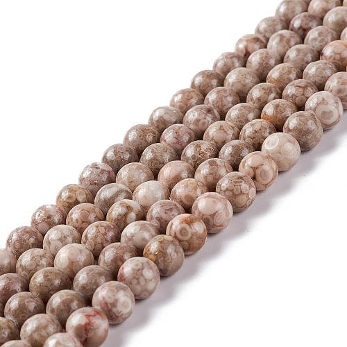 Natural Maifanite/Maifan Stone Beads Strands G-P451-01B-B-1