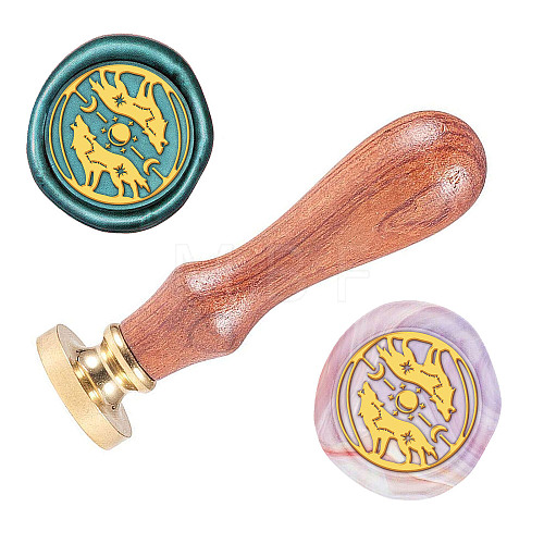 Wax Seal Stamp Set AJEW-WH0208-362-1