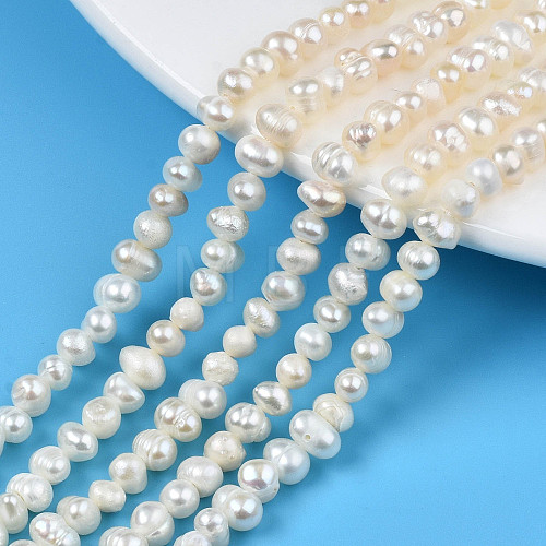 Natural Cultured Freshwater Pearl Beads Strands X1-PEAR-N013-04B-1