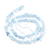 Natural Aquamarine Beads Strands G-G018-69-2