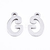 Non-Tarnish 201 Stainless Steel Charms LS-STAS-T044-217P-G-2