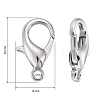 Zinc Alloy Lobster Claw Clasps LS-X-E106-4