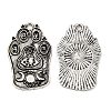 Tibetan Style Alloy Pendants FIND-C037-01D-AS-1