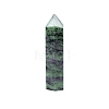 Point Tower Natural Ruby in Zoisite Home Display Decoration PW-WG48084-02-2