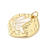 Rack Plating Brass Enamel Pendants KK-S372-04A-01-2