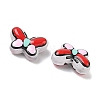 Transparent Glass Enamel Beads LAMP-C023-02E-3
