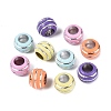 Opaque Acrylic European Large Hole Beads SACR-N020-02-1