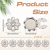 Alloy & Rhinestone Cufflinks FIND-FG0005-66P-04-2