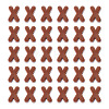 Opaque Acrylic European Beads LS-OACR-TAC0019-006X-2