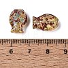 Picasso Transparent Glass Beads SEED-Q039-03E-3