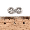 925 Sterling Silver Micro Pave Clear Cubic Zirconia Spacer Beads SE-CBAF1B2-01P-2