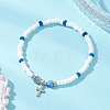 304 Stainless Steel Tiny Charm Bracelets BJEW-MZ00325-6