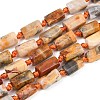 Natural Crazy Agate Beads Strands G-A314-A04-01-2