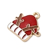 Christmas Alloy Enamel Pendants FIND-H055-17B-G02-2