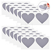50Pcs Coated Scratch Off Film Password Sticker DIY-TA0015-48E-1