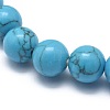 Synthetic Turquoise Jasper Bead Stretch Bracelets X-BJEW-K212-A-022-2