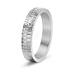 Titanium Steel Chunky Rings PW-WGDB03E-03-1