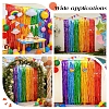 3Pcs PET Iridescent Metallic Party Tassel Streamers DIY-WR0005-71B-5