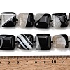 Natural Agate Beads Strands G-F820-Q01-01B-5