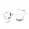 Non-Tarnish 304 Stainless Steel Earring Hooks LS-STAS-E474-03A-2