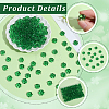 200Pcs Transparent Acrylic Beads OACR-SP0002-40A-5