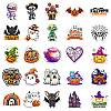 Hallowmas 50Pcs Self-Adhesive Stickers PW-WG19CA1-01-4