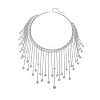 Iron Coin Tassel Skirt Body Chains for Sexy Bikini WG065A6-04-1