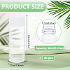 Clear Glass Screw Top Bead Storage Tubes AJEW-WH0880-47A-2
