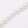 White Acrylic Round Beads Bag Handles FIND-TAC0006-24K-02-2